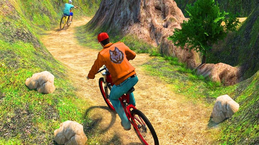 BMX Offroad Racing-Cycle Games Скриншот 2