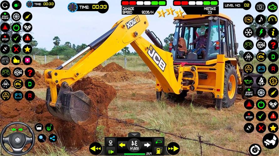 Real Snow Excavator - JCB应用截图第1张