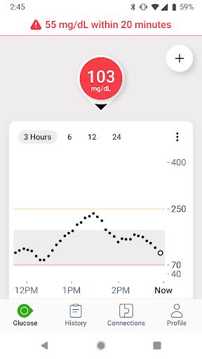 Dexcom G7 Schermafbeelding 2