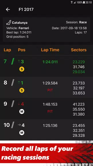 Sim Racing Telemetry Capture d'écran 0