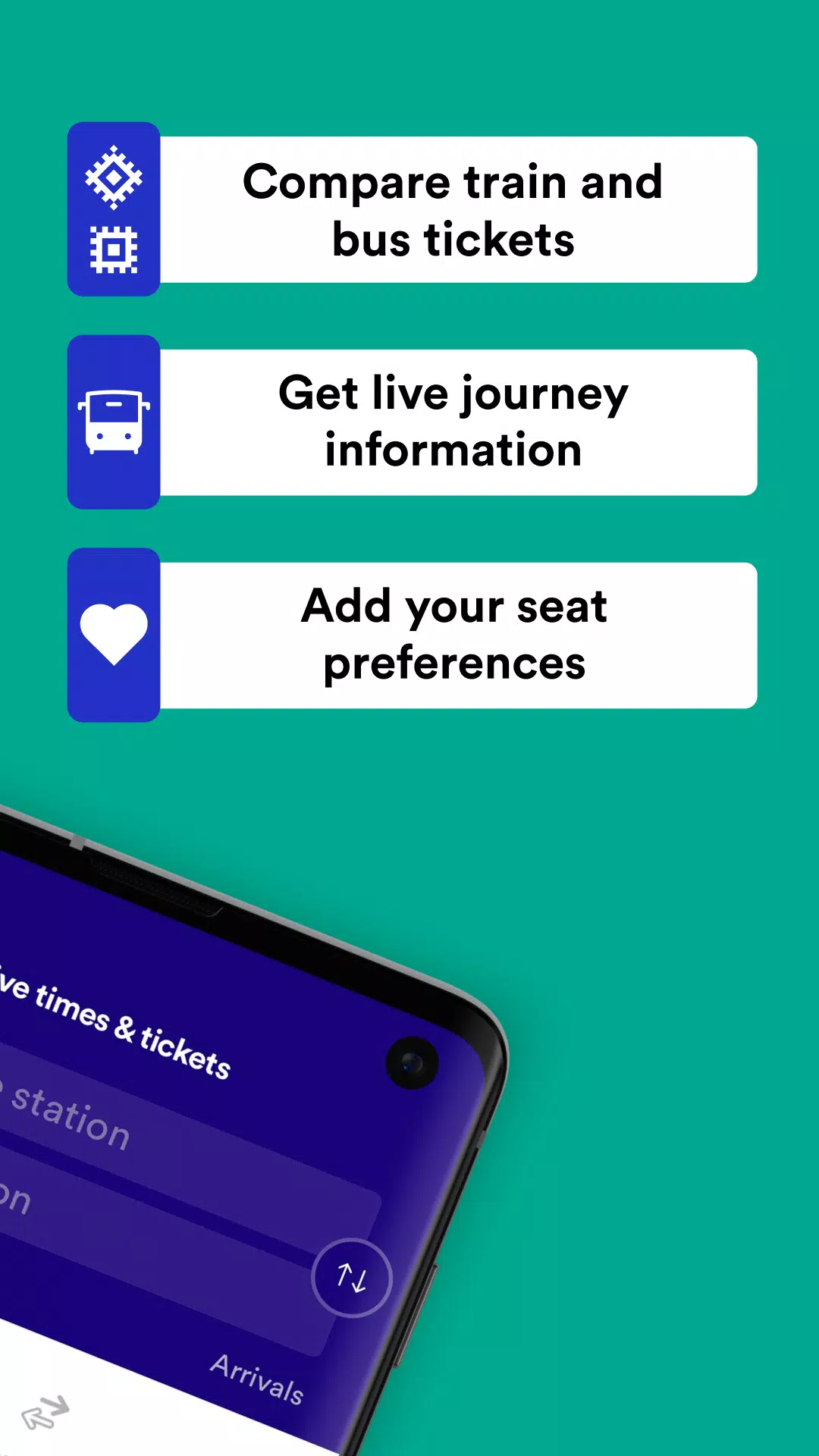 Trainline: Train travel Europe应用截图第1张