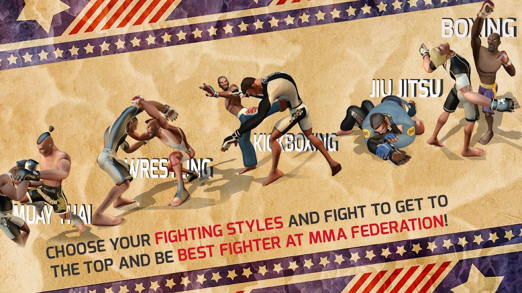 MMA Federation - Card Battler Captura de tela 1