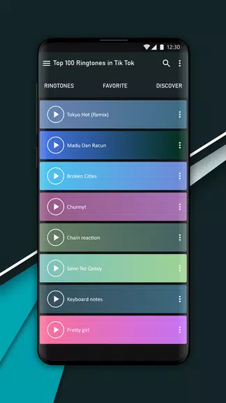 Top 100 Tik Tok Ringtones ภาพหน้าจอ 1