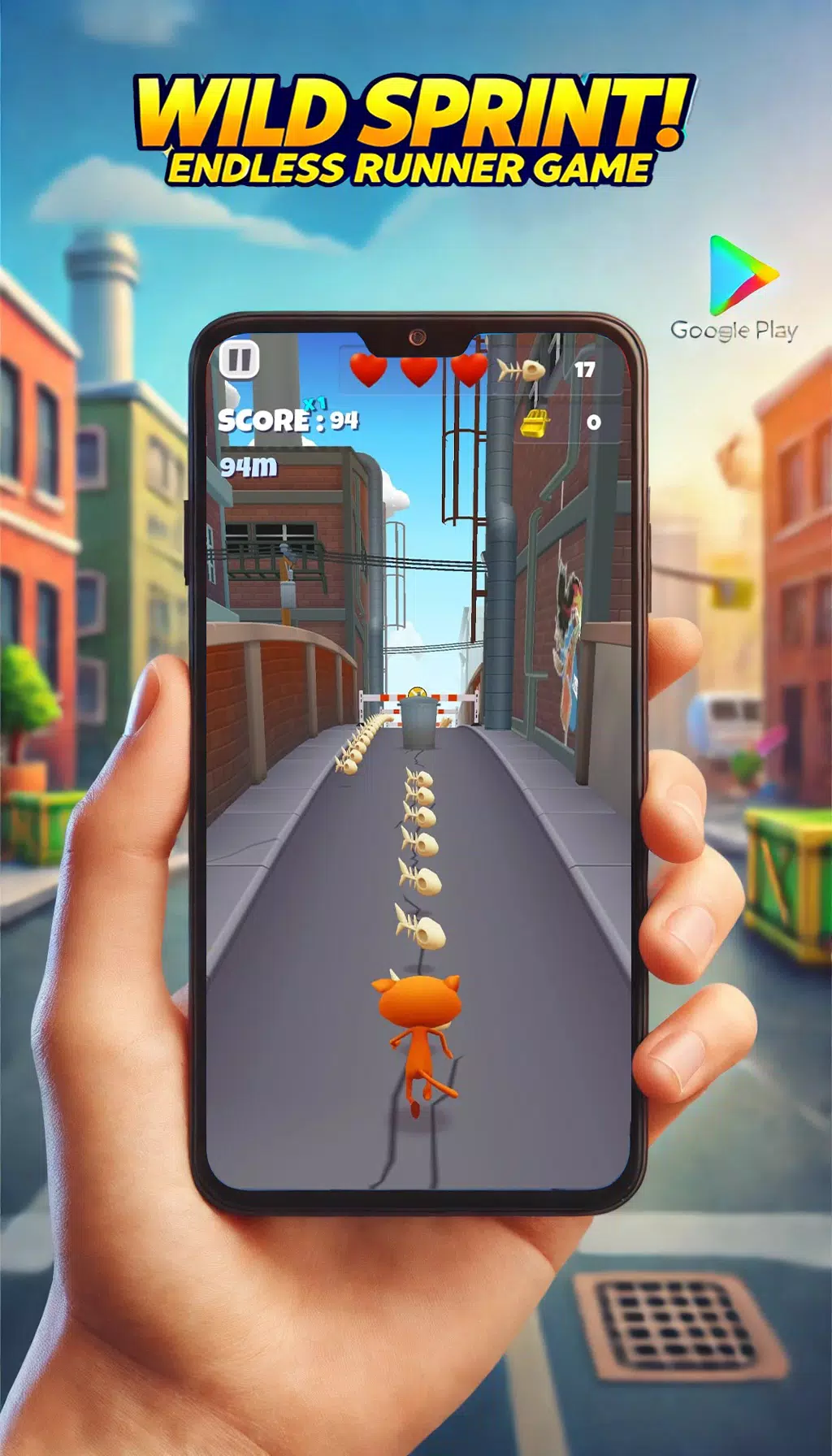 Wild Sprint: Endless Runner スクリーンショット 0