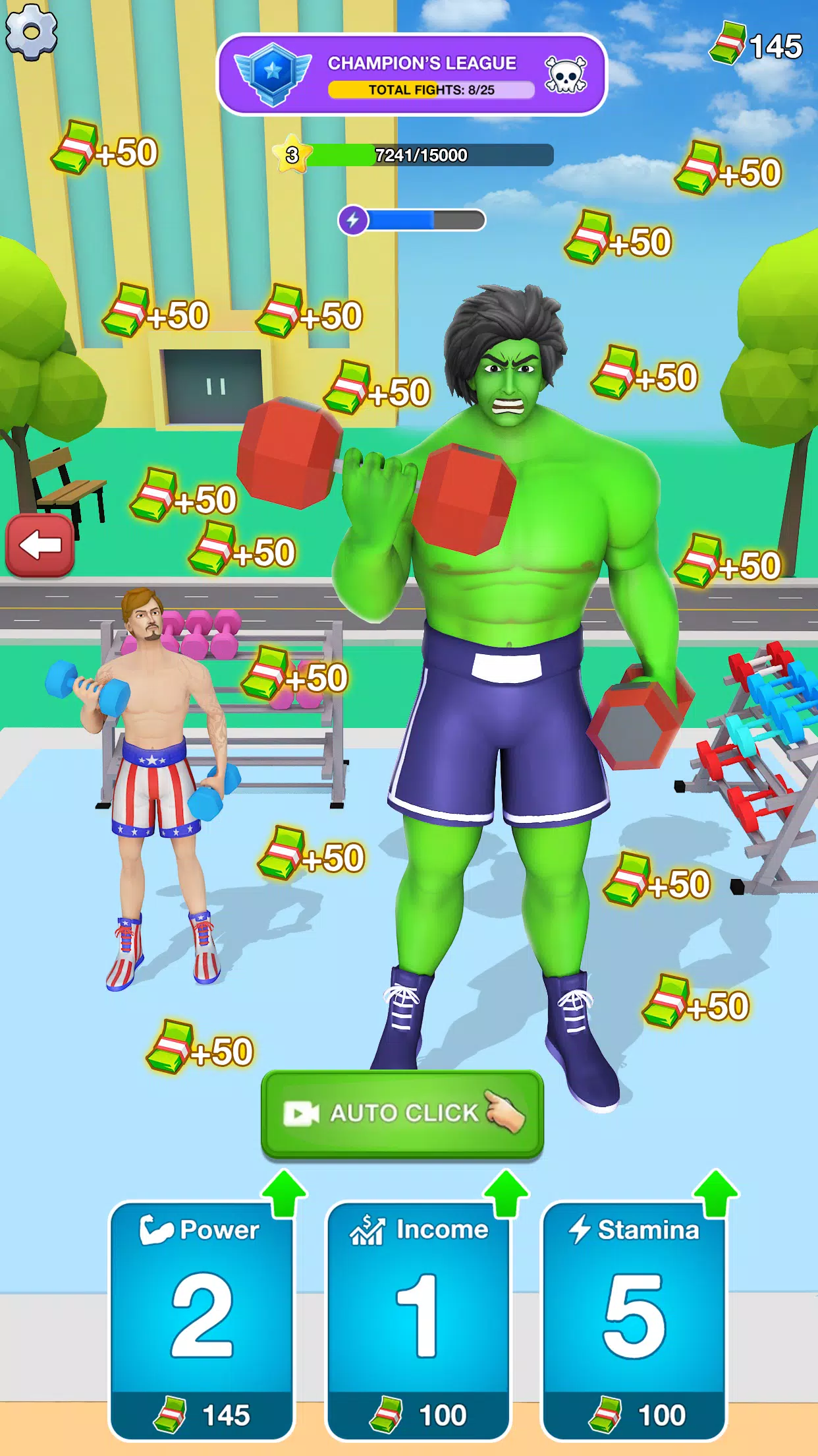 Gym Clicker Hero: Idle Muscles應用截圖第0張