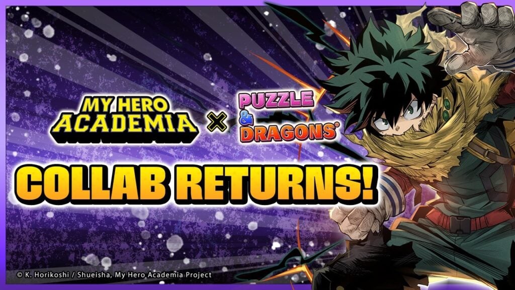 Puzzle & Dragons X My Hero Academia Unite!