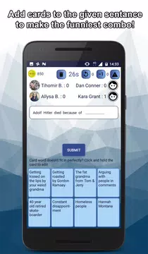 Words Against Humanity স্ক্রিনশট 1