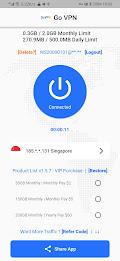 Go VPN - Google One-Key SignIn ဖန်သားပြင်ဓာတ်ပုံ 1