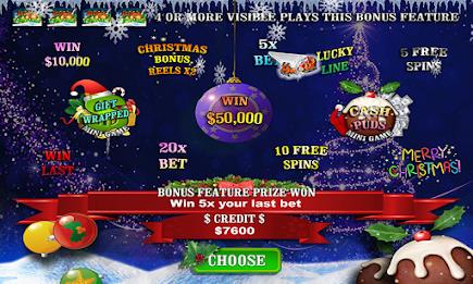 Snow Slots Merry Christmas Ekran Görüntüsü 1