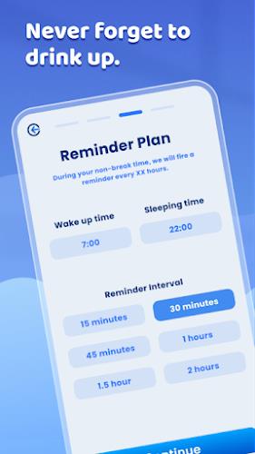 Water Reminder - Drink Tracker Captura de pantalla 3