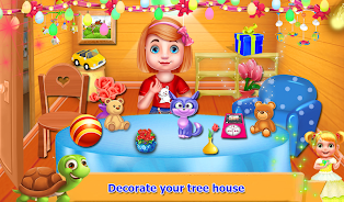 Kids Tree House Games Schermafbeelding 1