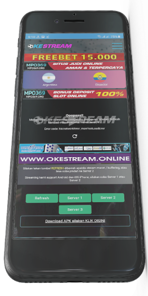 Okestream .info tv ภาพหน้าจอ 0