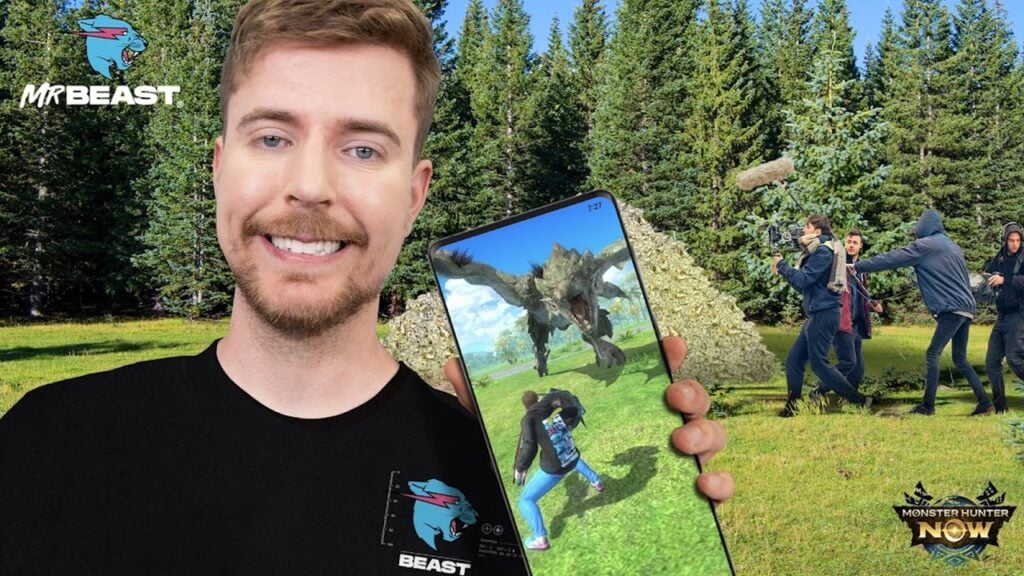 Monster Hunter Now 發布維度連結更新以及與 MrBeast 的史詩級合作！