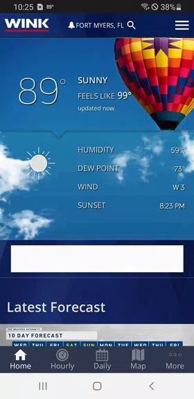 WINK Weather 스크린샷 1