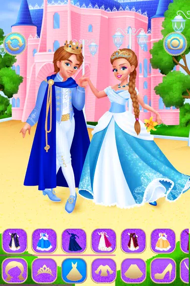 Vestir Cenicienta y Príncipe Captura de pantalla 0