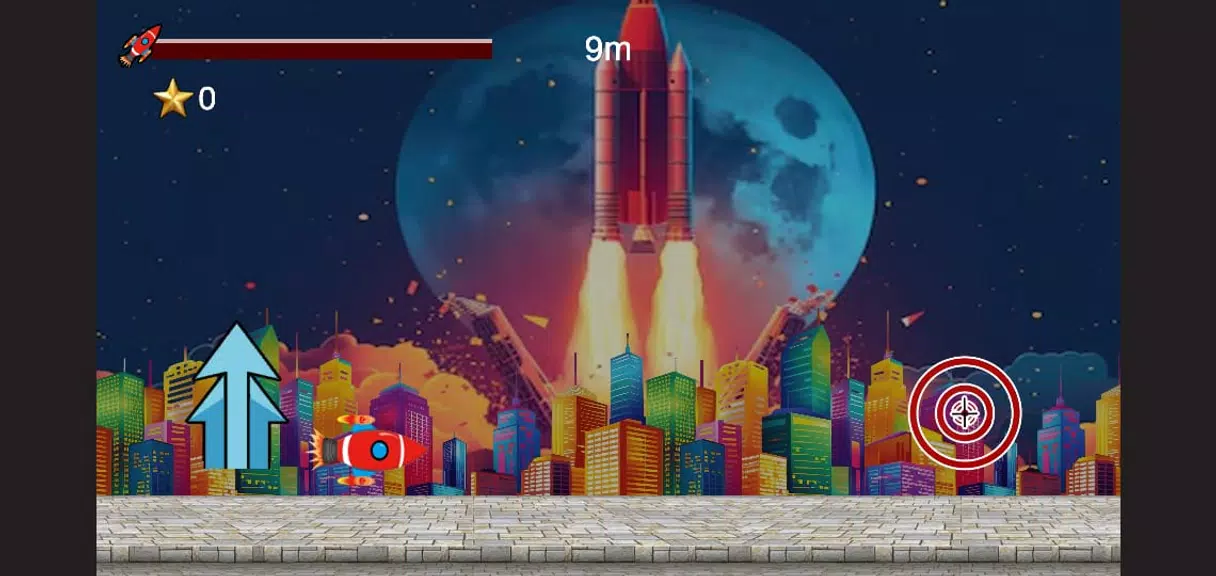 Endless Rocket War Ekran Görüntüsü 1