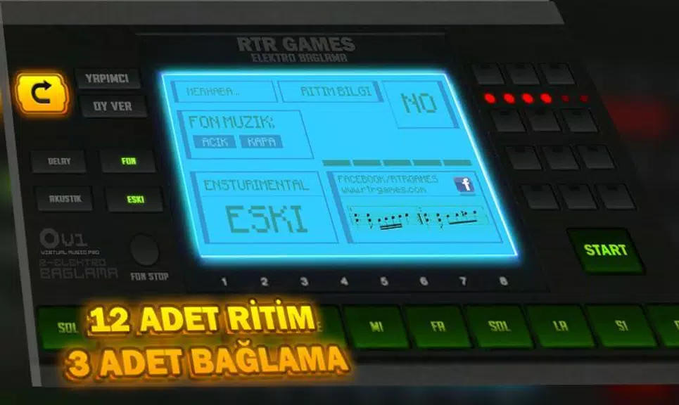 Schermata R-Elektro Bağlama Çal 1