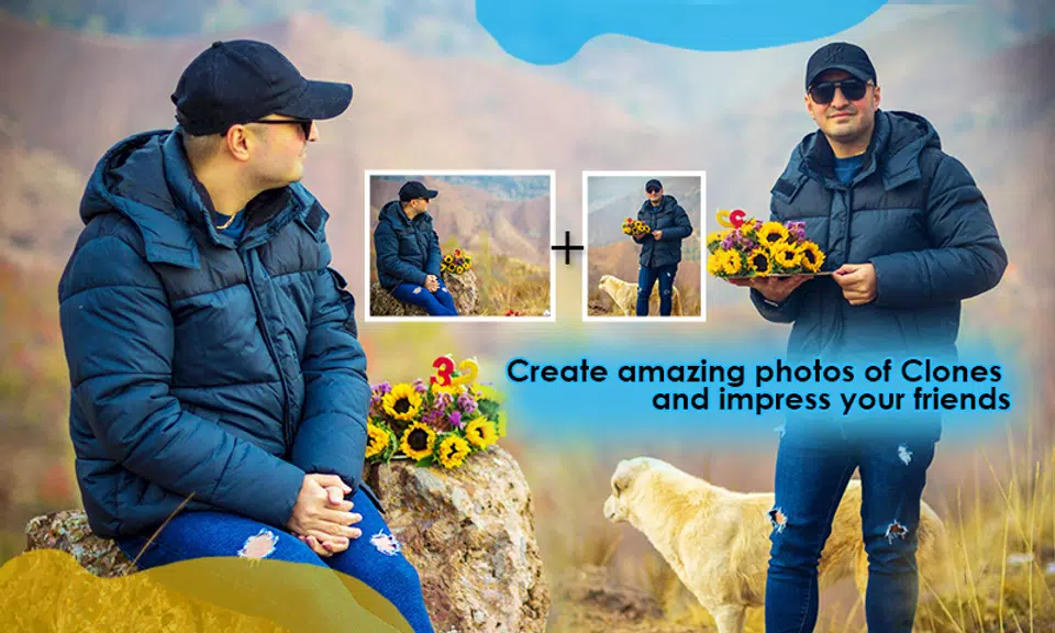 Photo Clone App twins Editor Ekran Görüntüsü 3