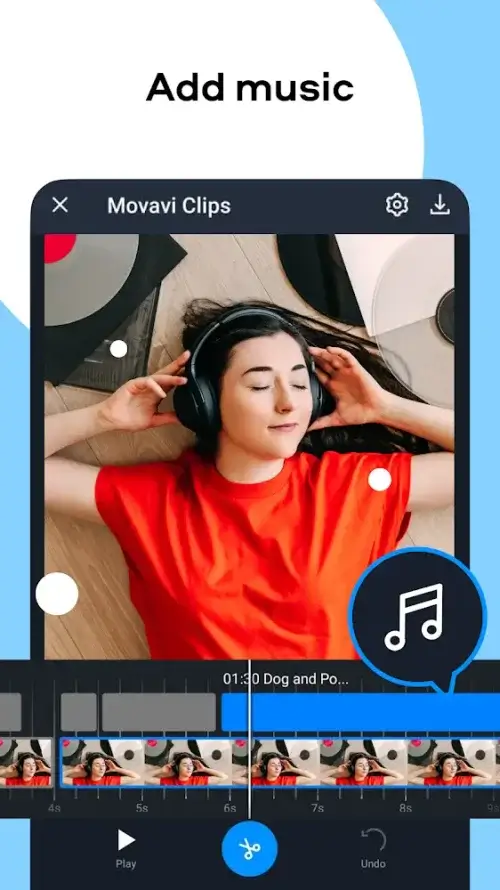 Movavi Clips Zrzut ekranu 1