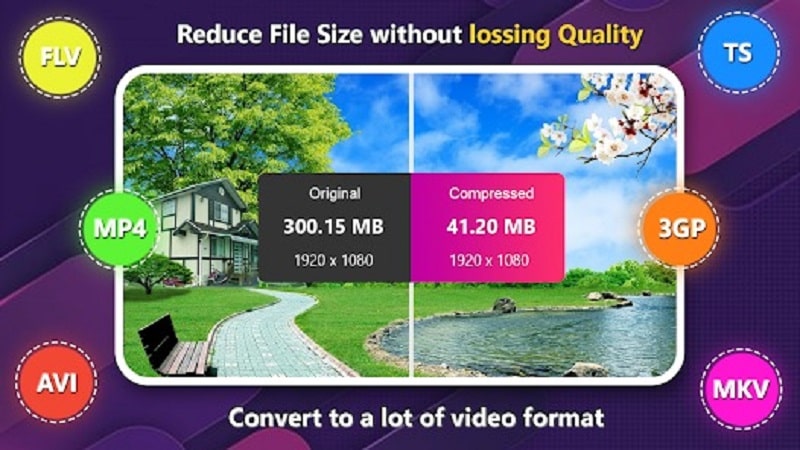 Compress Video – Video Resizer ภาพหน้าจอ 0