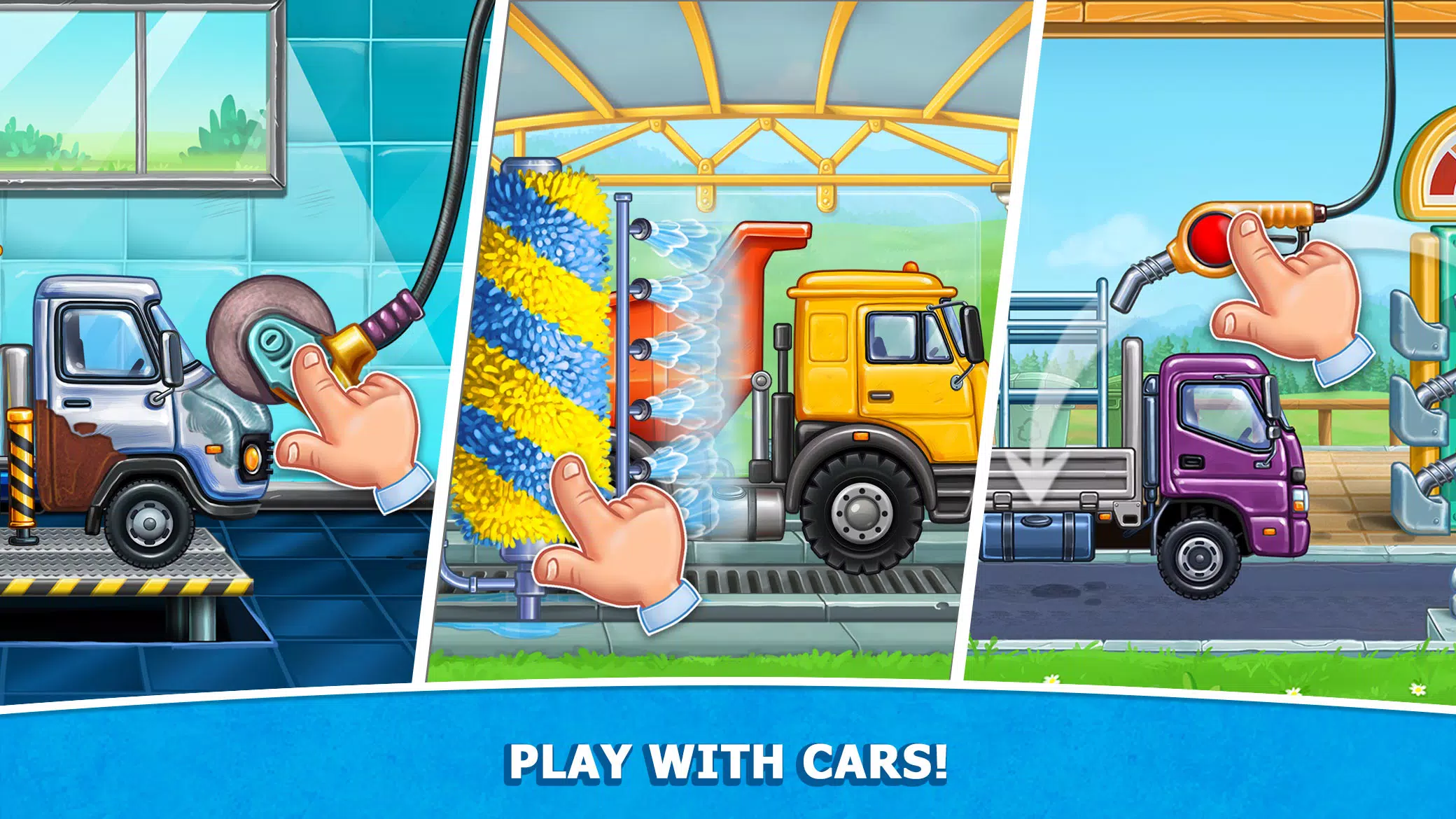 Kids Truck: City Builder Games Captura de pantalla 2