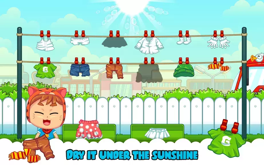 Marbel Laundry - Kids Game 스크린샷 3