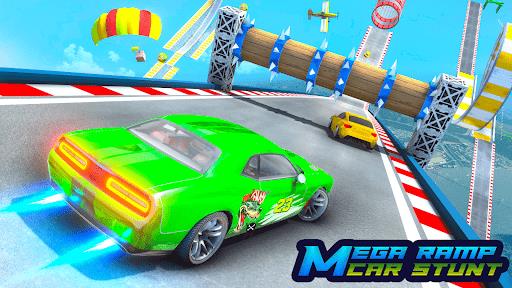 Ramp Car Games: GT Car Stunts Tangkapan skrin 1