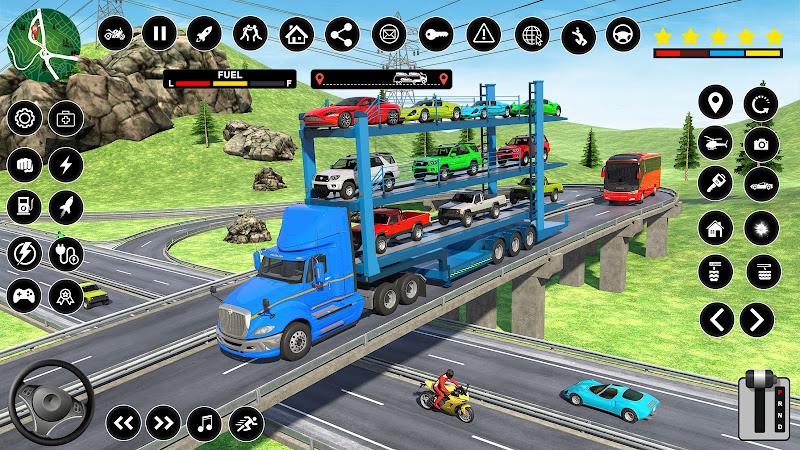 Car Transporter PRO Truck Game スクリーンショット 2