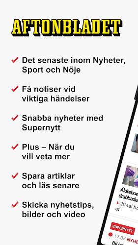 Aftonbladet Nyheter স্ক্রিনশট 0