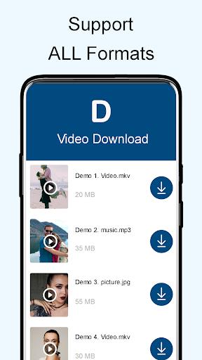 X Hot Video Downloader- Free Video Downloader 2021 Ekran Görüntüsü 2