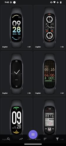 Mi Band 8 Watch Faces 스크린샷 0