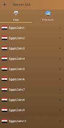 VPN Egypt - Unblock VPN Secure 스크린샷 1