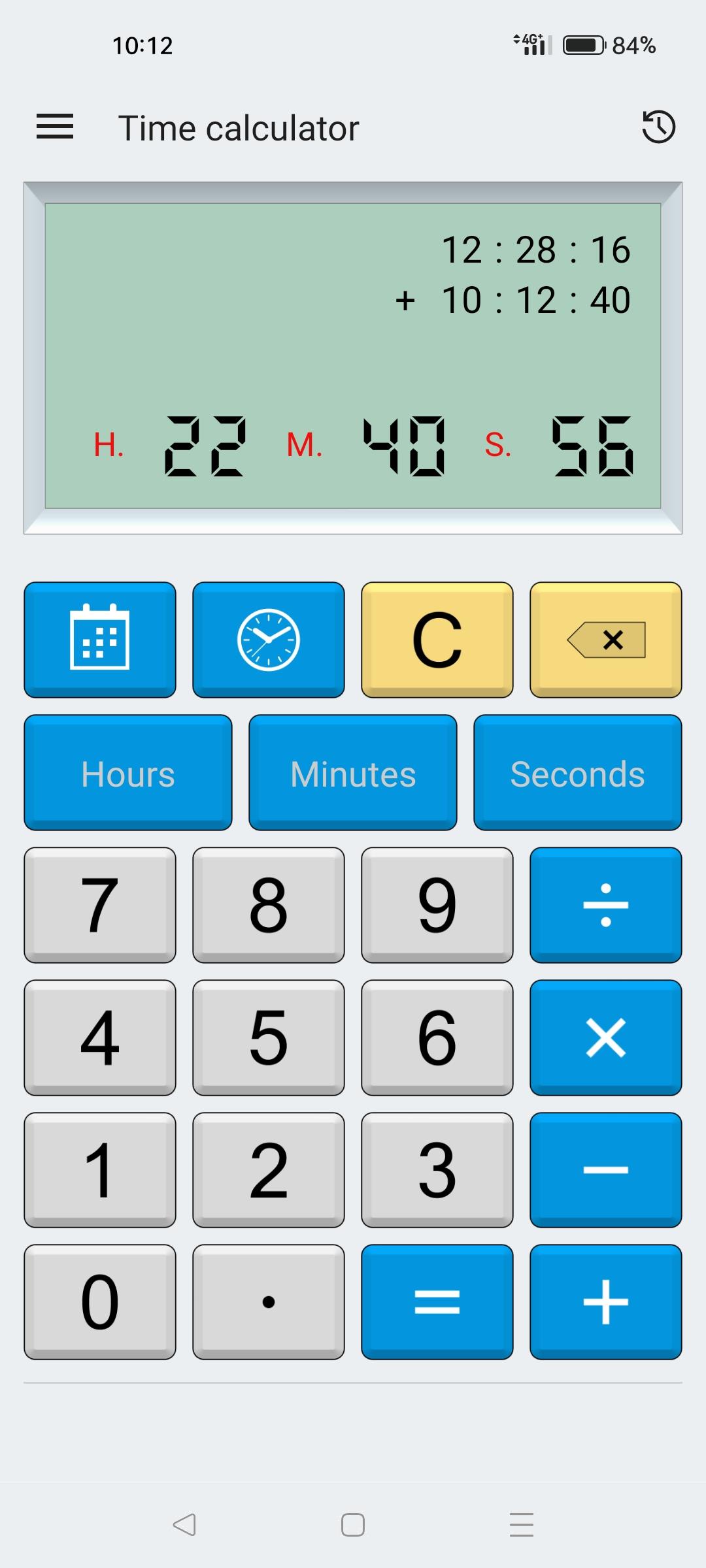 Date & time calculator Zrzut ekranu 2