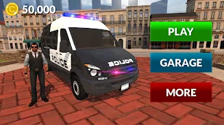 American Police Van Driving应用截图第3张