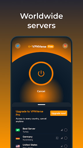 VPNVerse - IP Address Changer Captura de pantalla 0