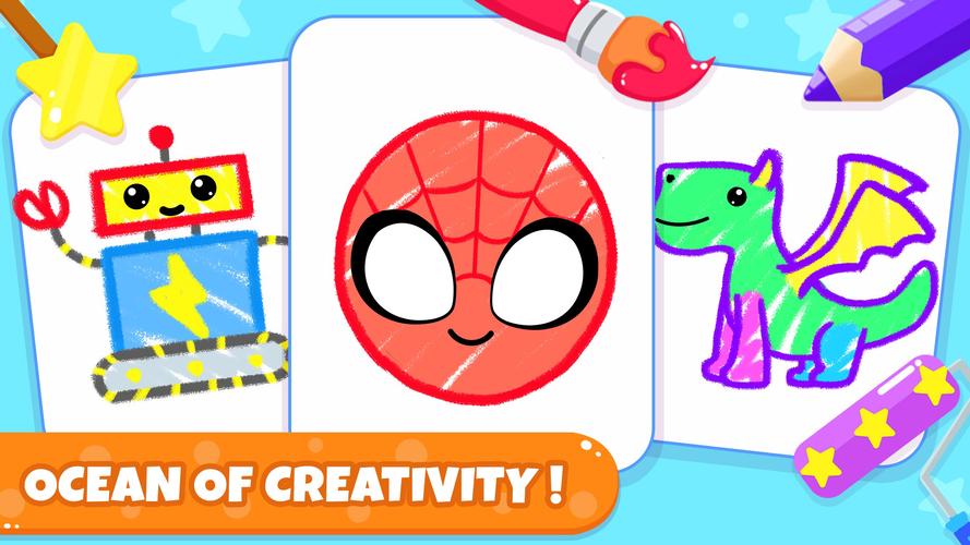 Drawing Games: Paint And Color Capture d'écran 0
