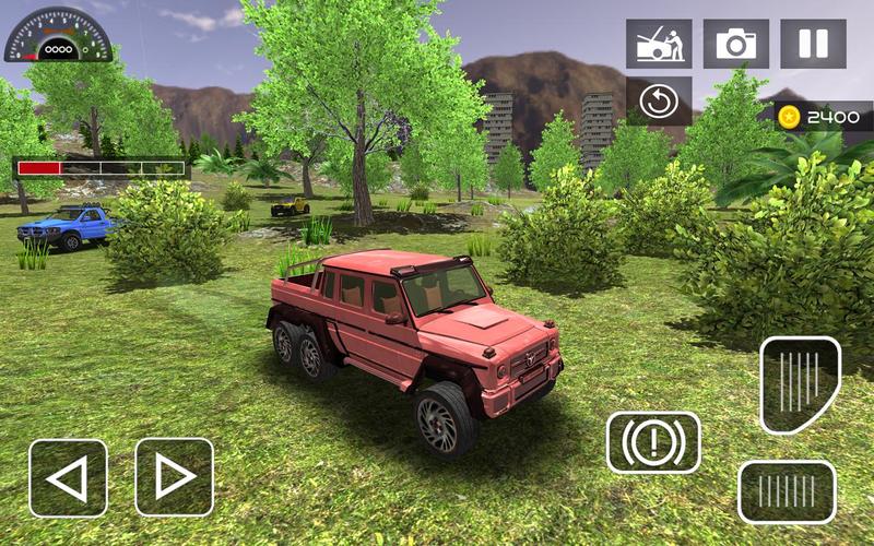 6x6 Truck Offroad Driving Sim Скриншот 0