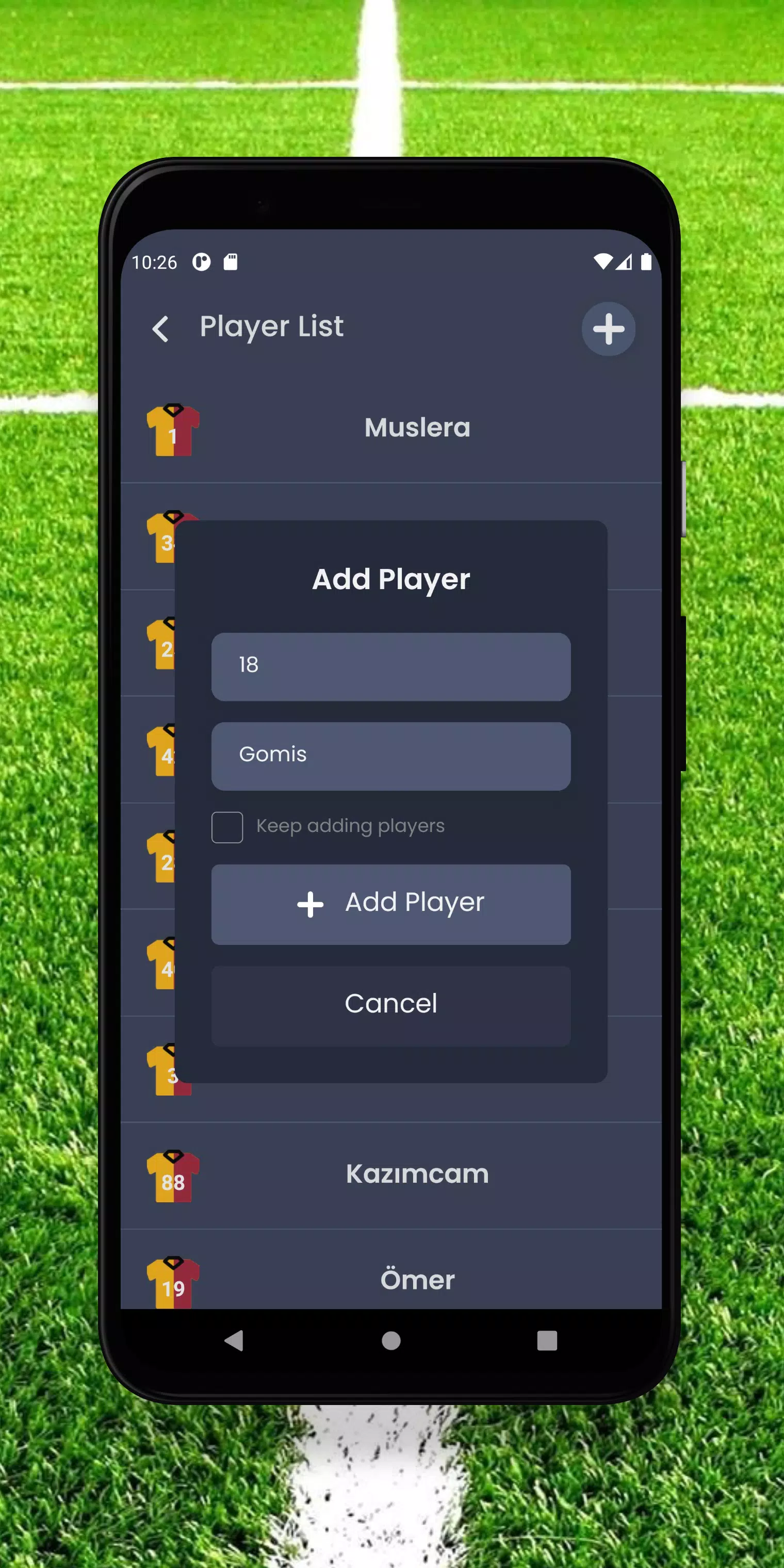 Lineupper - Lineup Builder Schermafbeelding 3
