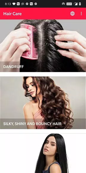 Schermata Hair Care - Dandruff, Hair Fal 0