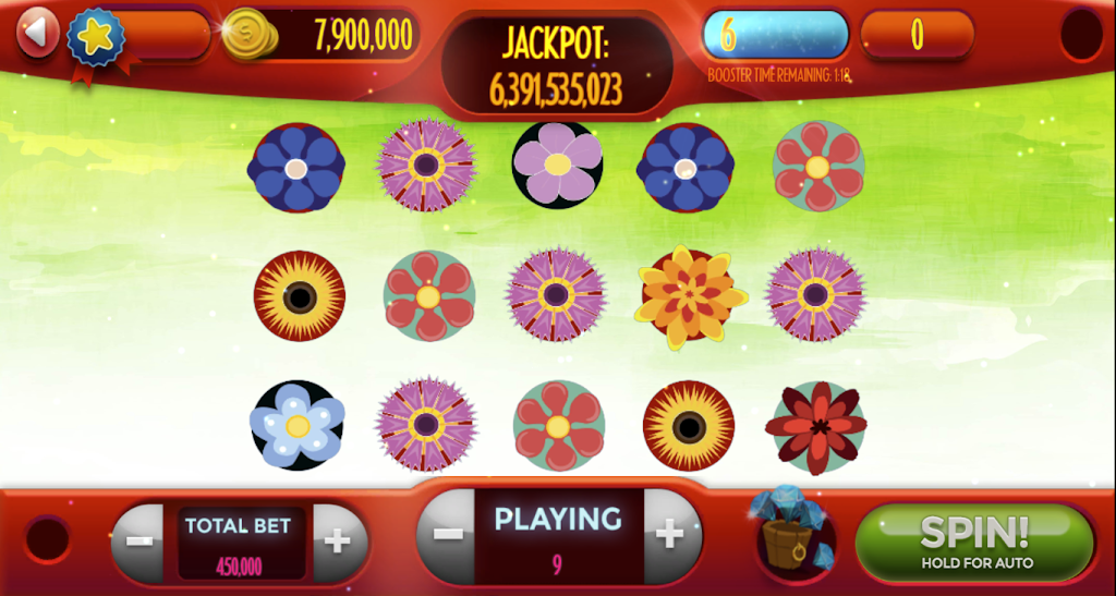 Flowers-Slot Machine Скриншот 0