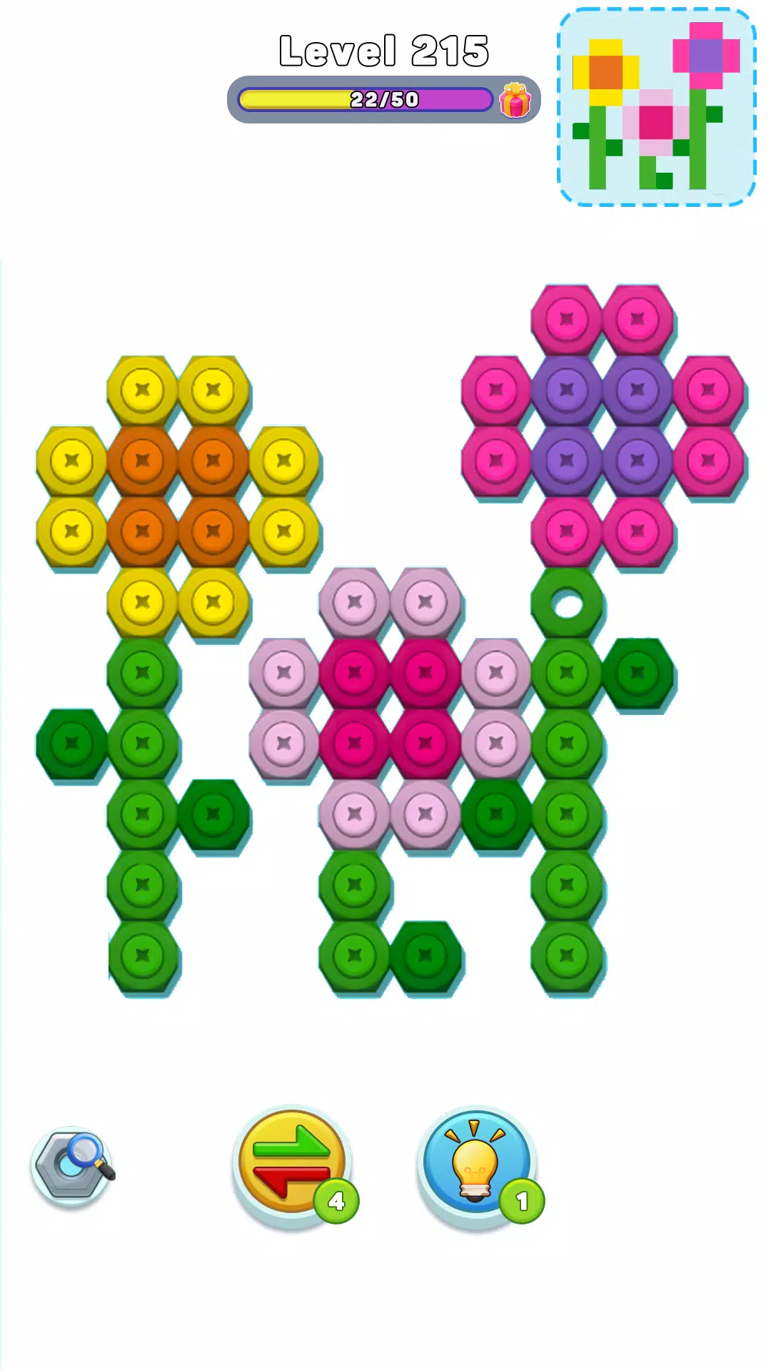 Nut n Bolt Sort: Color Puzzle應用截圖第3張