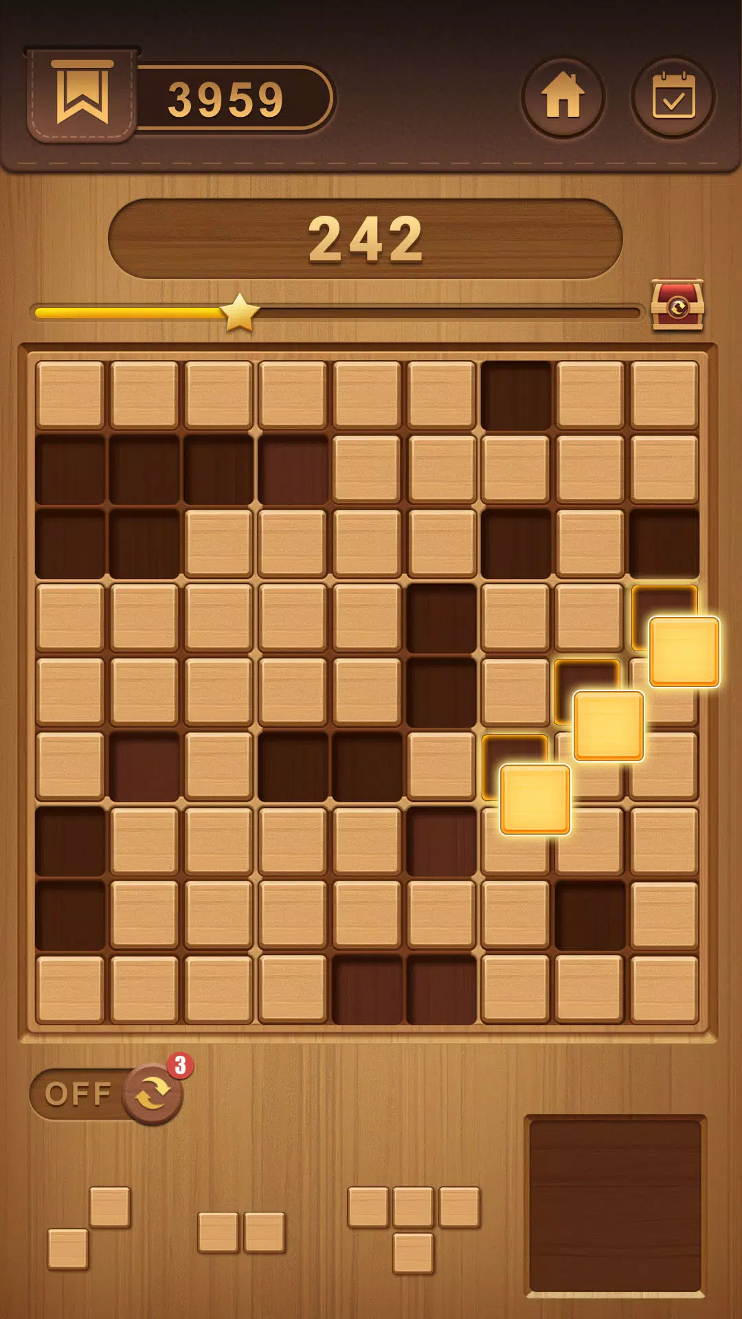 Block Sudoku Woody Puzzle Game ဖန်သားပြင်ဓာတ်ပုံ 3