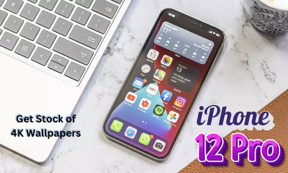 iPhone 12 Pro Launcher Themes Tangkapan skrin 3