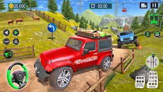 Real Jeep SUV Driving Games 3D スクリーンショット 2