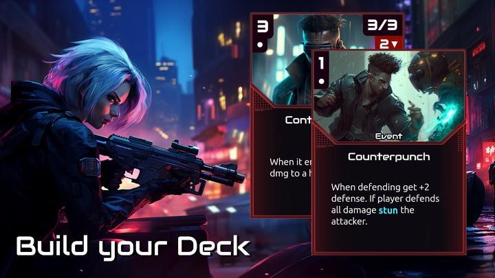 Cybercards - Card Roguelike Captura de tela 2