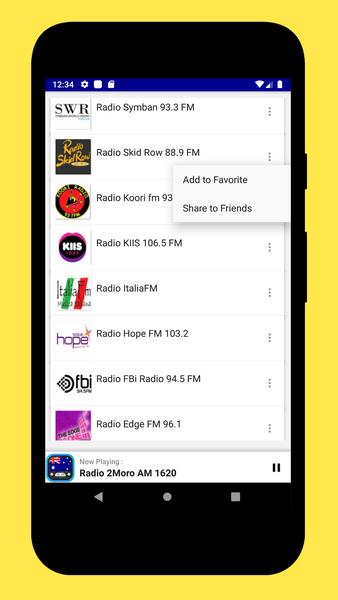 Radio App Australia: FM Online Capture d'écran 0