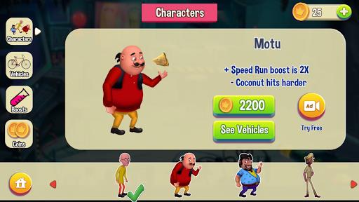 Motu Patlu Game Tangkapan skrin 1