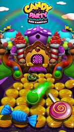 Candy Donuts Coin Party Dozer Скриншот 0