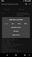 SetEdit SettingsDatabaseEditor Скриншот 1