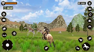 Wild Horse Simulator 3D Games Captura de pantalla 0